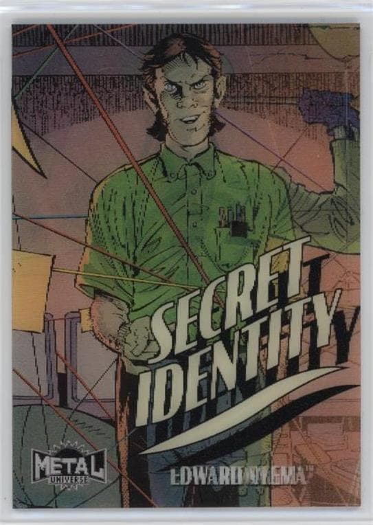 Edward Nygma/The Riddler #SI-9 — 2025 Skybox Metal Universe Batman