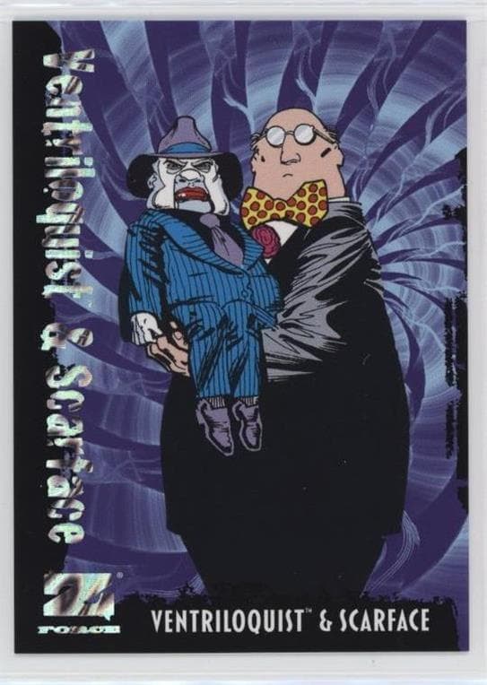 Ventriloquist & Scarface #Z-1 — 2025 Skybox Metal Universe Batman