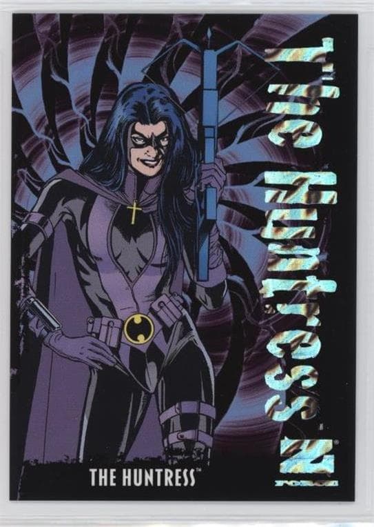 The Huntress #Z-15 — 2025 Skybox Metal Universe Batman