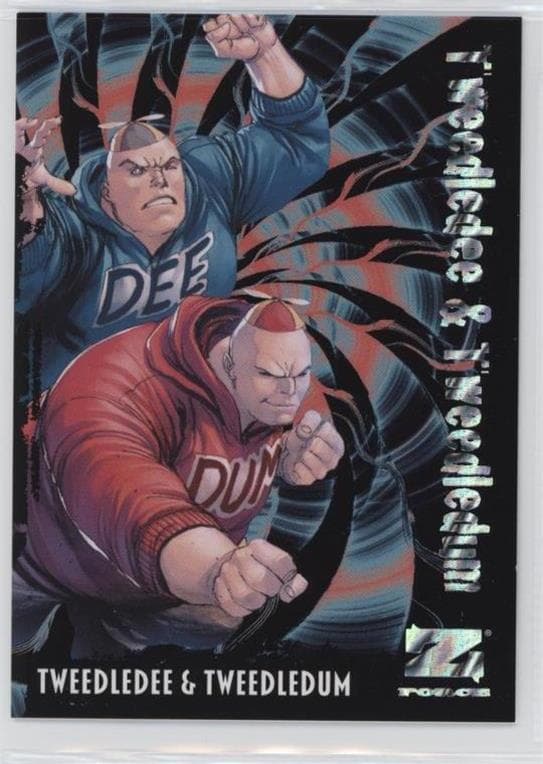Tweedledee & Tweedledum #Z-36 — 2025 Skybox Metal Universe Batman