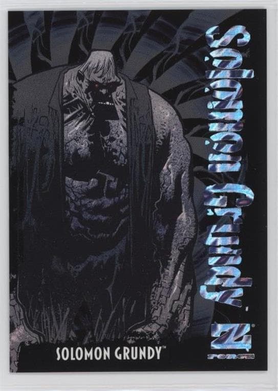 Solomon Grundy #Z-38 — 2025 Skybox Metal Universe Batman
