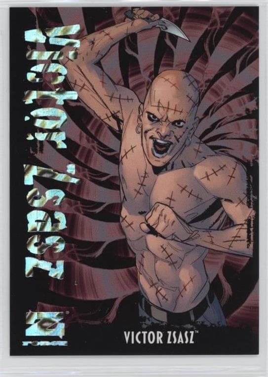 Victor Zsasz #Z-8 — 2025 Skybox Metal Universe Batman