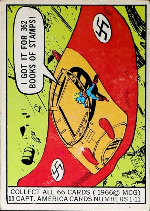 I got it for 362 books of stamps! #11 — 1966 Donruss Marvel Super Heroes