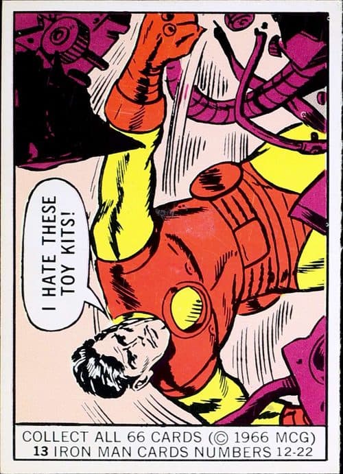 I hate these toy kits! #13 — 1966 Donruss Marvel Super Heroes