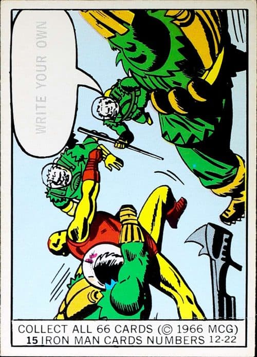 (Write your own caption) #15 — 1966 Donruss Marvel Super Heroes