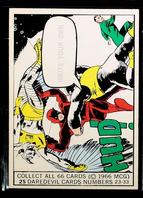 (Write your own caption) #25 — 1966 Donruss Marvel Super Heroes