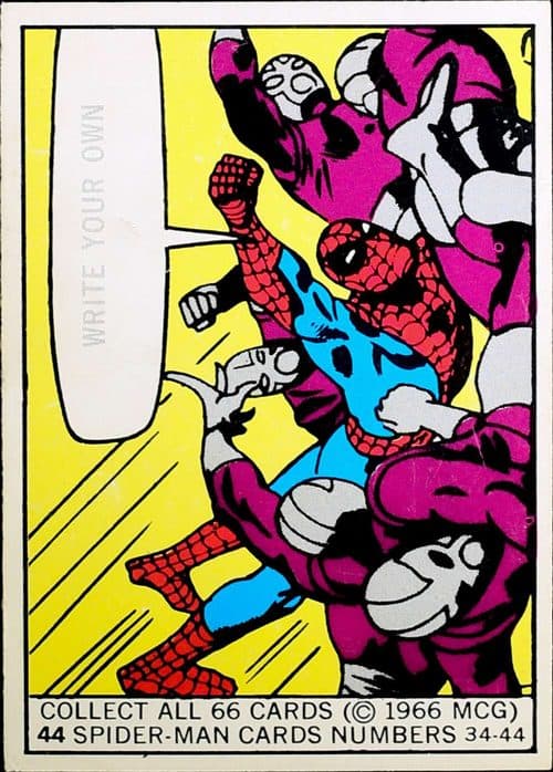 (Write your own caption) #44 — 1966 Donruss Marvel Super Heroes
