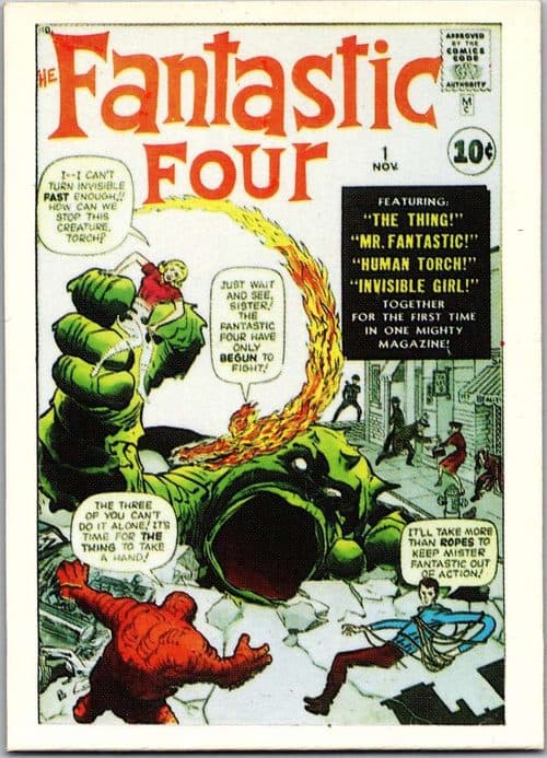 The Fantastic Four #1 — Marvel Superheroes First Issue Covers