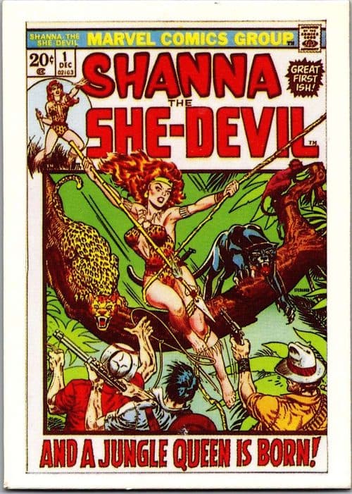 Shanna The She-Devil #27 — Marvel Superheroes First Issue Covers
