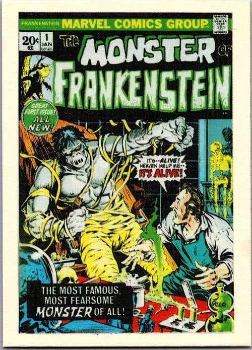 The Monster Frankenstein #29 — Marvel Superheroes First Issue Covers