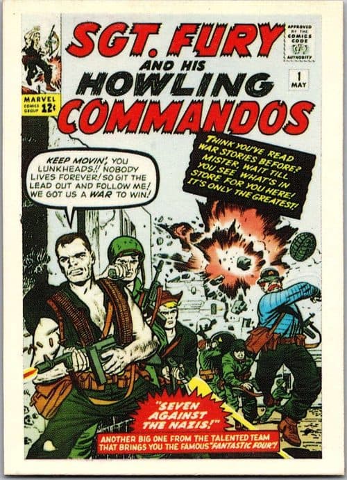 Sgt. Fury and His Howling Commandos #3 — Marvel Superheroes First Issue Covers