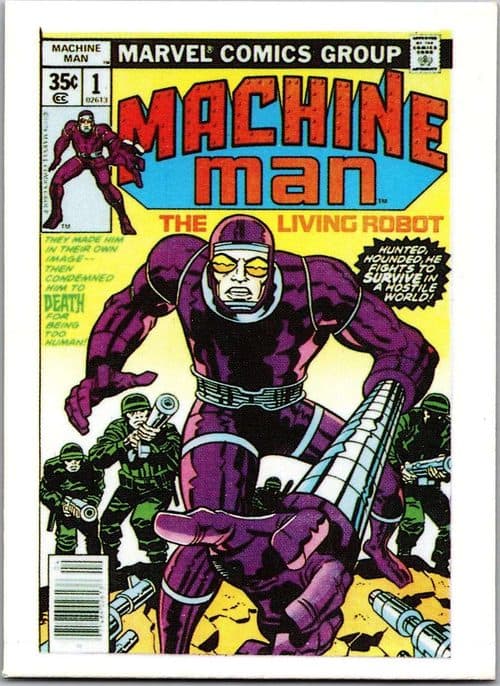 Machine Man #45 — Marvel Superheroes First Issue Covers