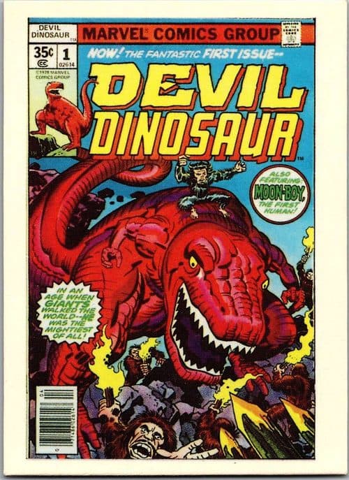 Devil Dinosaur #46 — Marvel Superheroes First Issue Covers