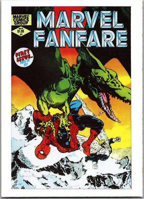 Marvel Fanfare #51 — Marvel Superheroes First Issue Covers