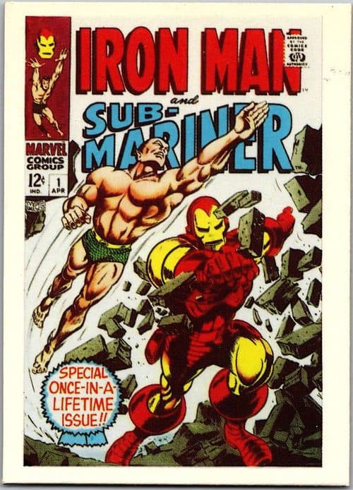 Iron Man and Sub-Mariner #55 — Marvel Superheroes First Issue Covers