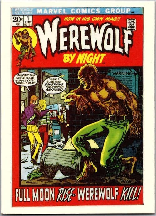 Werewolf by Night #59 — Marvel Superheroes First Issue Covers