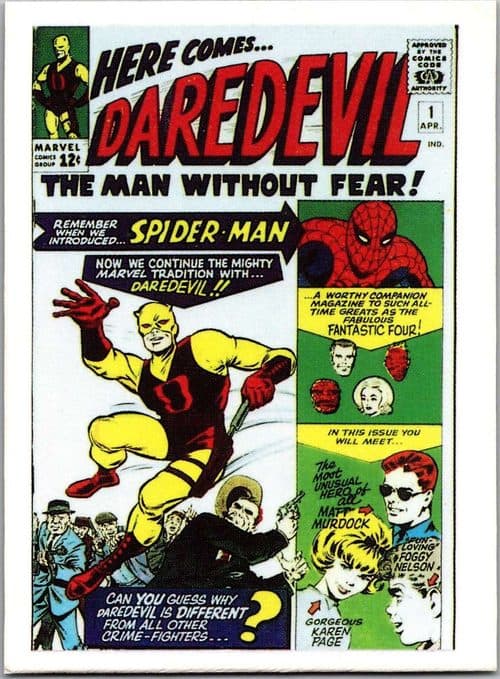 Daredevil #6 — Marvel Superheroes First Issue Covers