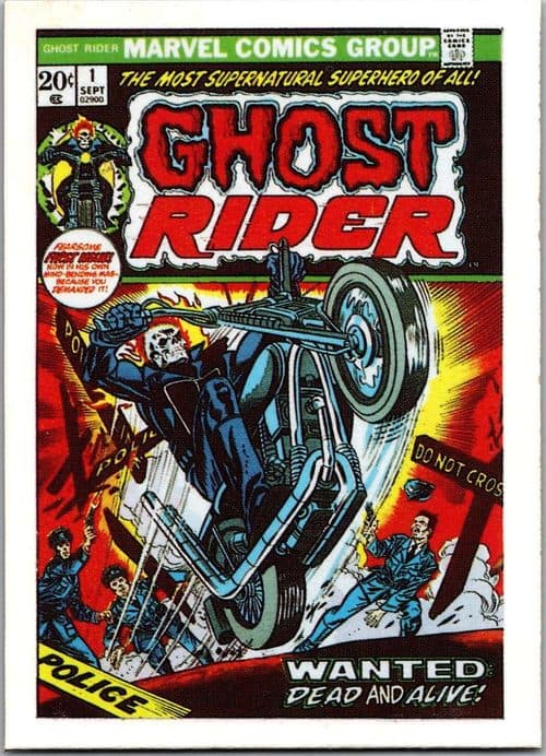 Ghost Rider #7 — Marvel Superheroes First Issue Covers