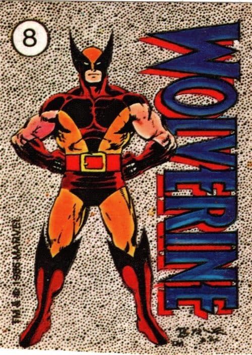 Wolverine #8 — (Official) Marvel Universe Stickers