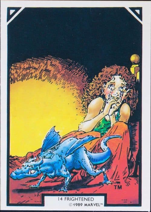 Frightened #14 — Arthur Adams Trading Card Collection
