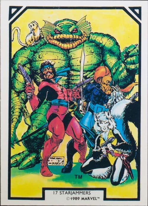 Starjammers #17 — Arthur Adams Trading Card Collection
