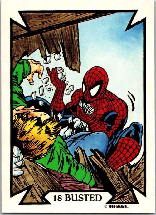 Busted #18 — Todd McFarlane Super Heroes - Series 1