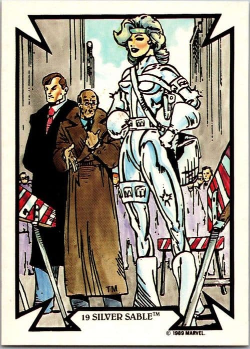 Silver Sable #19 — Todd McFarlane Super Heroes - Series 1