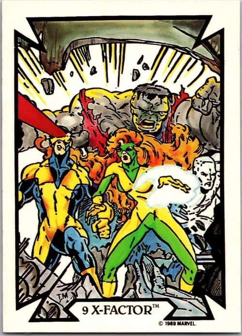 X-Factor #9 — Todd McFarlane Super Heroes - Series 1