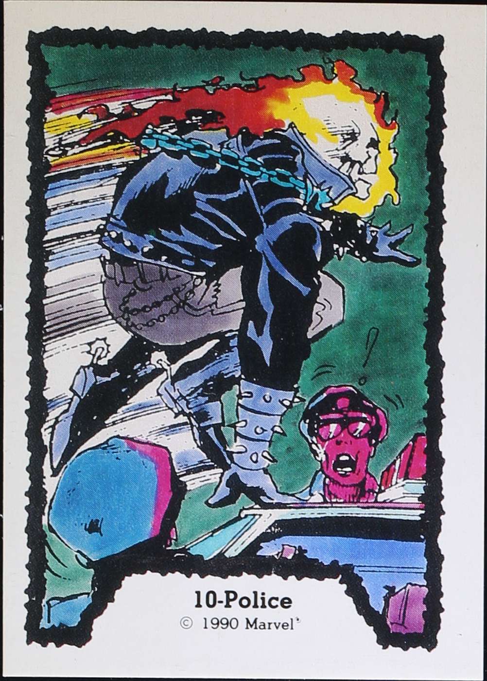 Police 33 Stacy #10 — Ghost Rider
