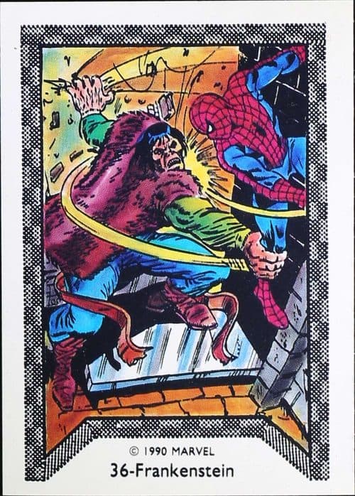Frankenstein #36 — Spider-Man Team-Up