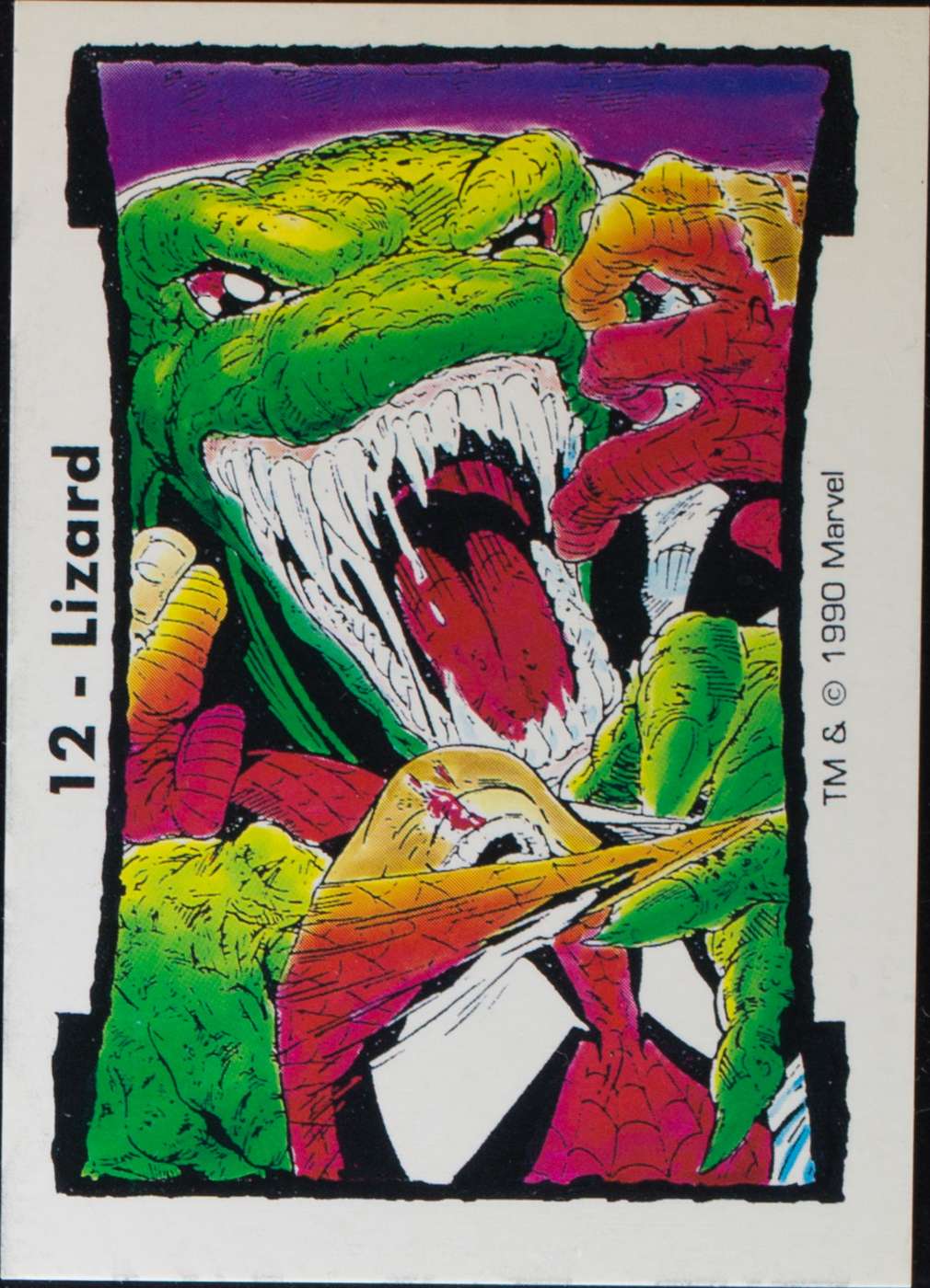 Gator fight #12 — The Jim Lee Trading Card Set