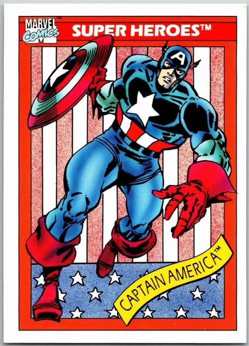 Captain America #1 — Marvel Universe 1990 (I)