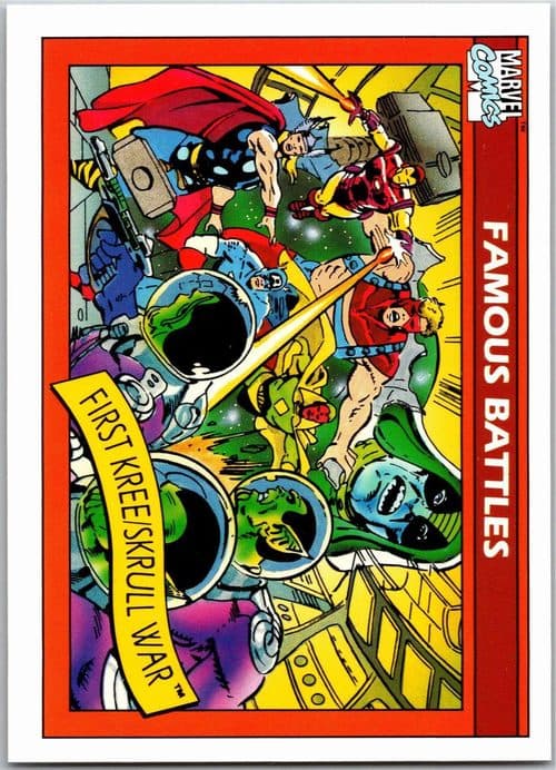 First Kree/Skrull War #123 — Marvel Universe 1990 (I)