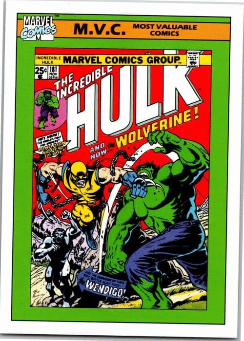 Incredible Hulk #181 #134 — Marvel Universe 1990 (I)