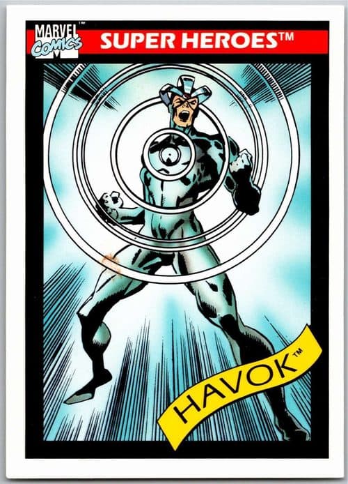 Havok #35 — Marvel Universe 1990 (I)