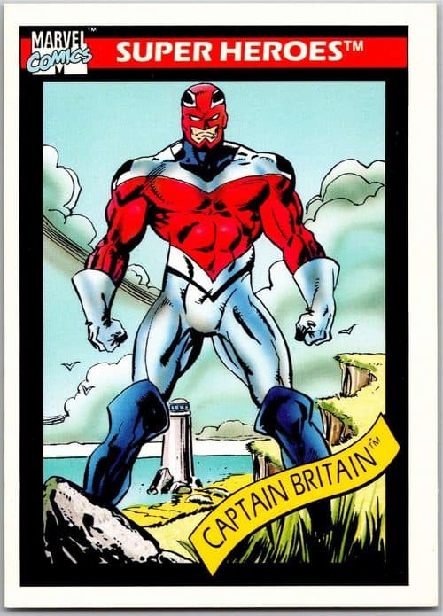 Captain Britain #40 — Marvel Universe 1990 (I)
