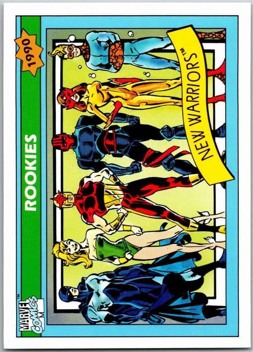 New Warriors #85 — Marvel Universe 1990 (I)