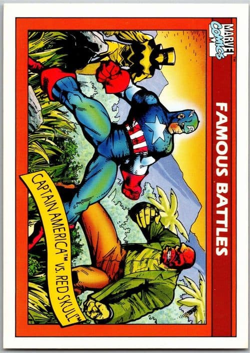 Captain America vs. Red Skull #97 — Marvel Universe 1990 (I)