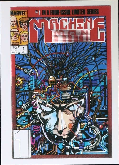 Machine Man (Limited Series) #24 — 1st Covers Trading Cards II