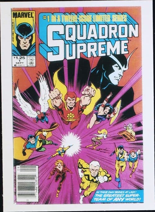 Squadron Supreme (Limited Series) #31 — 1st Covers Trading Cards II