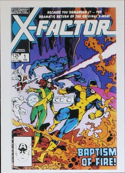 X-Factor #37 — 1st Covers Trading Cards II
