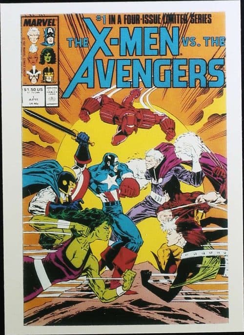 The X-Men vs. The Avengers (Limited Series) #44 — 1st Covers Trading Cards II