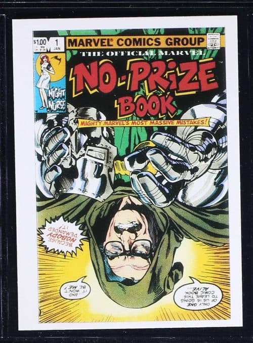 The Marvel No-Prize Book #5 — 1st Covers Trading Cards II