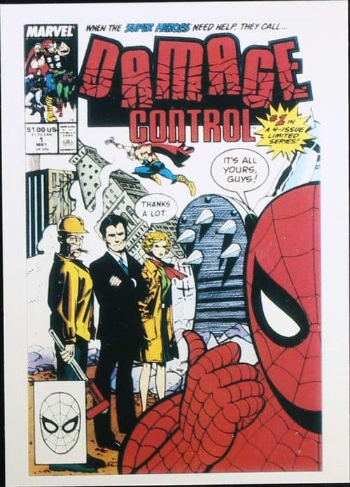 Damage Control (Limited Series) #63 — 1st Covers Trading Cards II