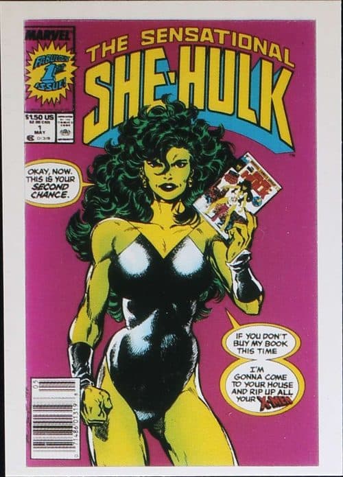 The Sensational She-Hulk #64 — 1st Covers Trading Cards II