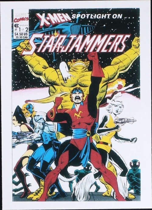 X-Men Spotlight On ... Starjammers (Limited Series) #77 — 1st Covers Trading Cards II