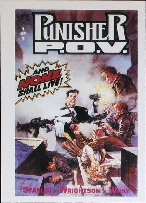Punisher P.O.V. (Limited Series) #91 — 1st Covers Trading Cards II