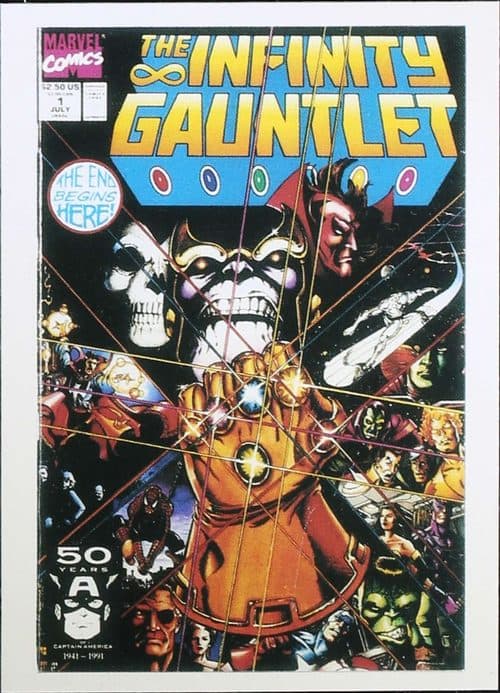 The Infinity Gauntlet (Limited Series) #99 — 1st Covers Trading Cards II