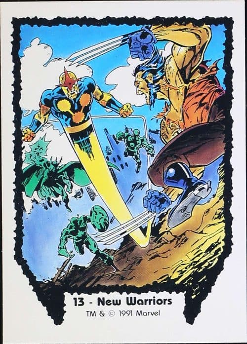New Warriors #13 — Wolverine: Then 'Til Now Series I