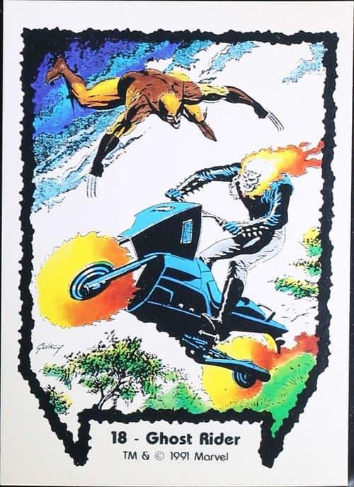 Ghost Rider #18 — Wolverine: Then 'Til Now Series I